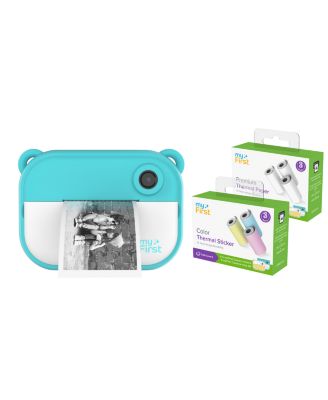 Camera Insta 2 Bundle Set -  Instant Print Camera with Thermal Paper Refills