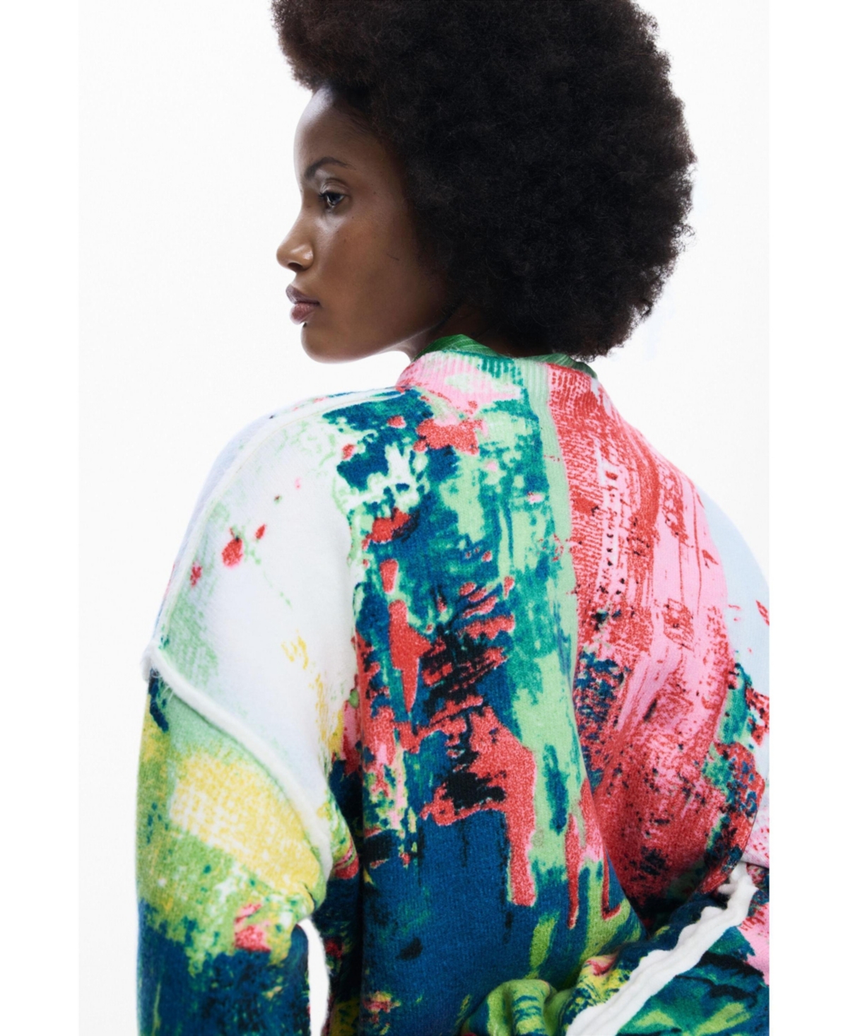 Desigual Women's Arty printed sweater