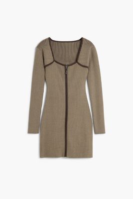 Women's Knit dress zipper