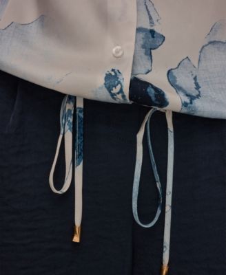 Women's Printed Long-Sleeve Top