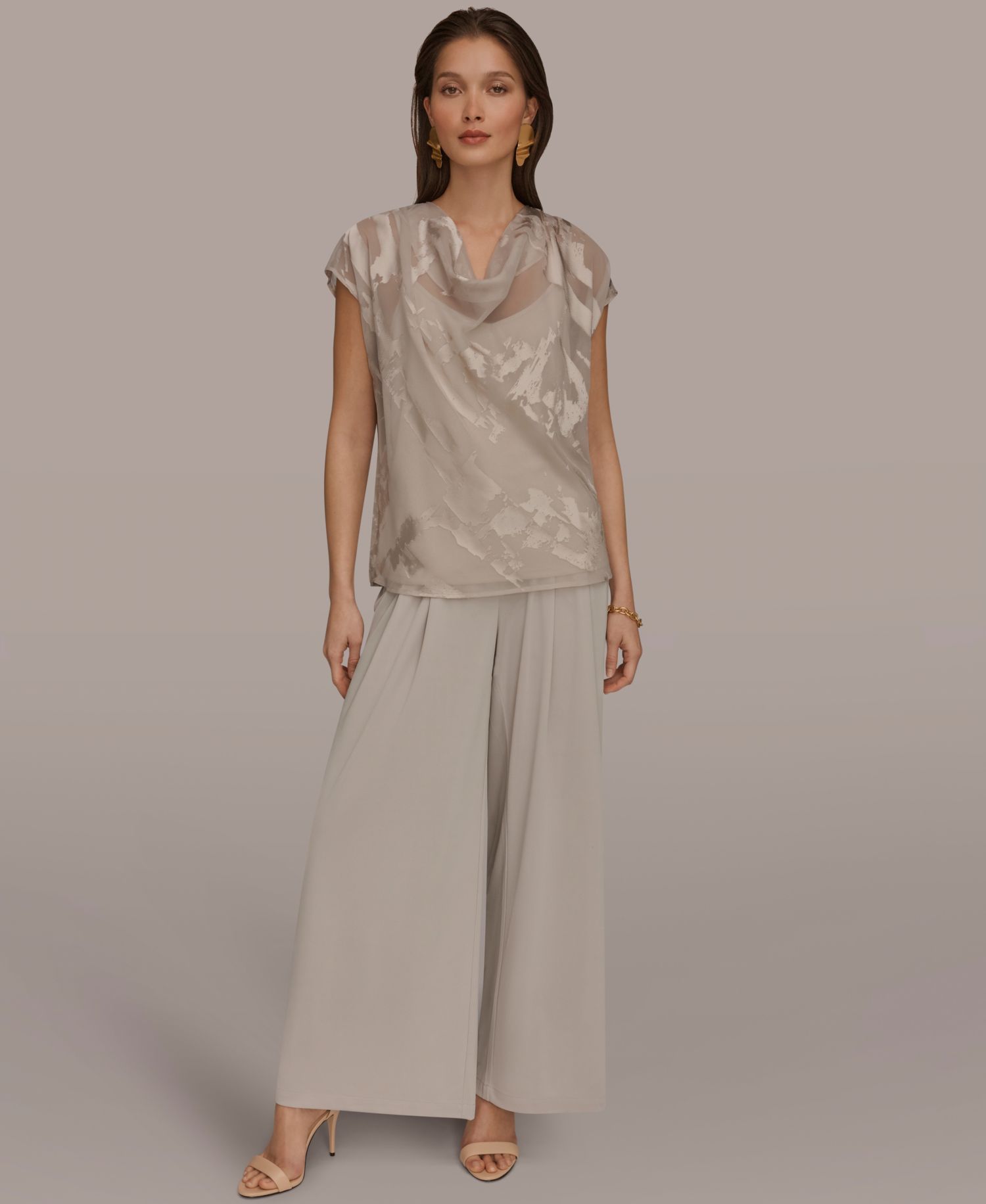 Women's Cowl Neck Top