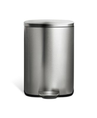  Step On Trash Can 13.2 Gallon Stainless Steel