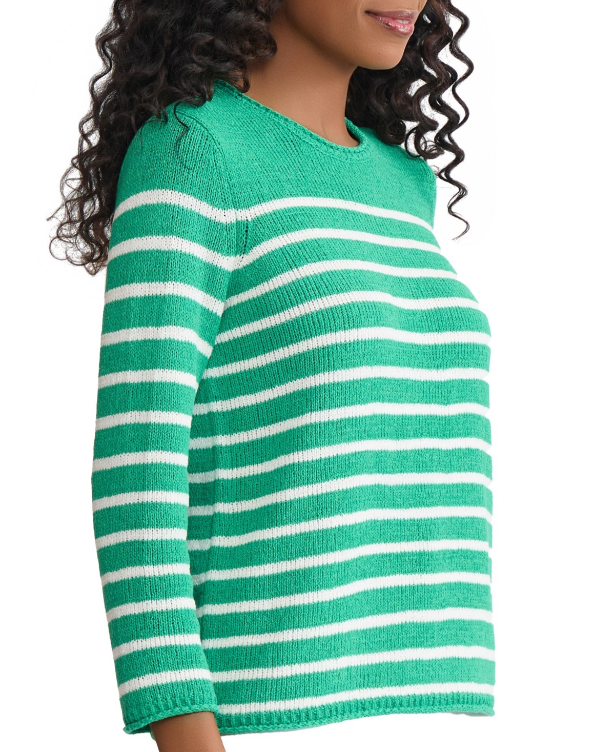Jones New York Women's Crew Neck Top