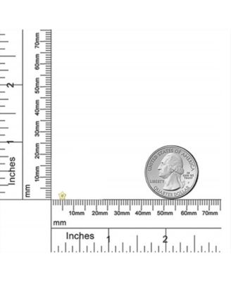 Tiny 3MM CZ 14K Gold Cartilage Ear Piercing Star Stud Earring Screwback