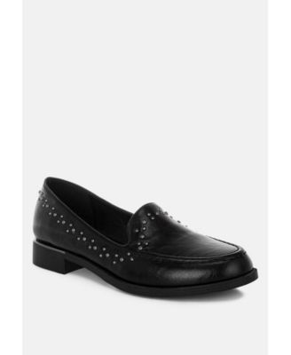 Women's Gonia Studded Faux Leather Loafers