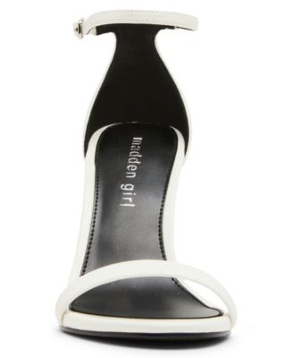 Brazen Two-Piece Stiletto Dress Sandals