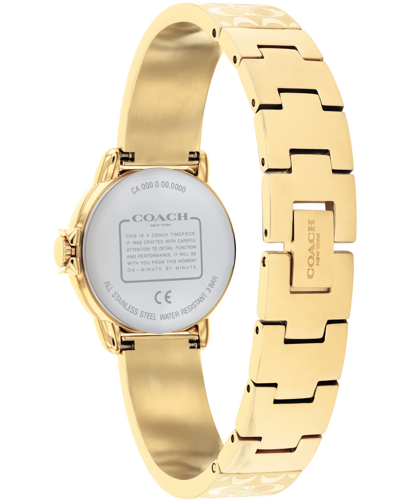 Женские часы COACH Arden Gold-Tone Bracelet Watch 28mm — фото 4