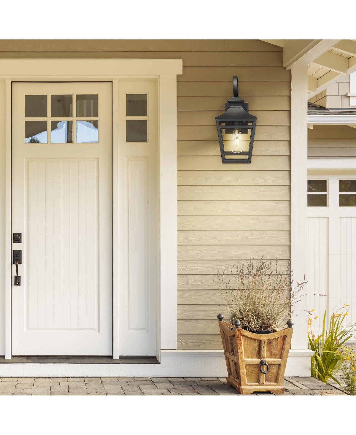 Flynama Large Outdoor Wall Lights for House Exterior Lighting Fixtures Wall Mount Outdoor Porch Lights Waterproof