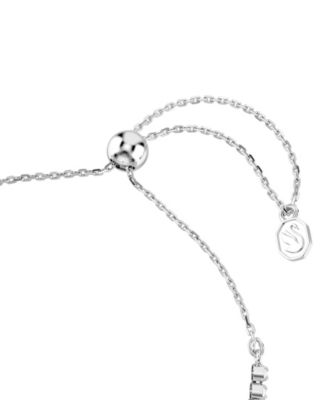 Mixed Cuts, Heart with Arrow, White, Rhodium Plated Idyllia Bracelet