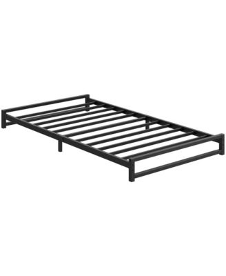 6 Inch Twin Size Metal Platform Bed Frame Space Saving, for Living Room, Guest Room
