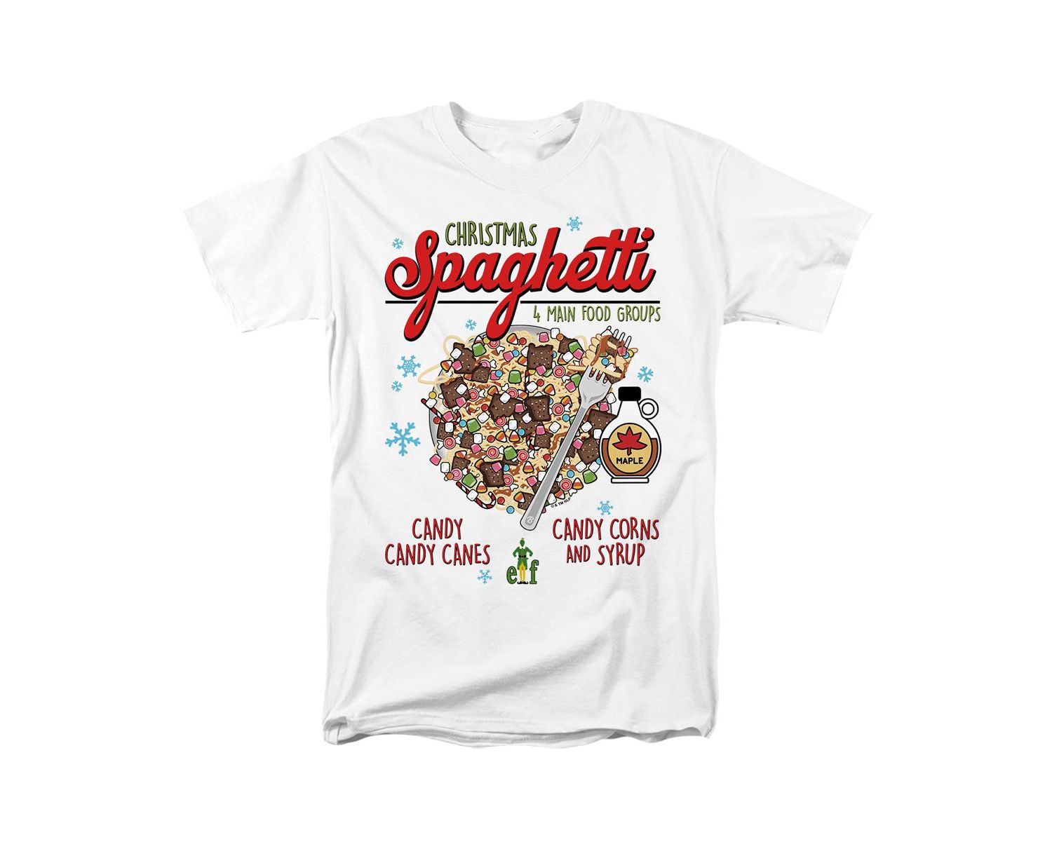 Men's Christmas Spaghetti T Shirt