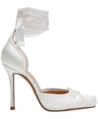 Women's Larina Lace-Up High-Heel Ballet Pumps