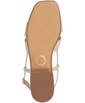 Women's Tabatha Block Heel Slingback Flat Sandals