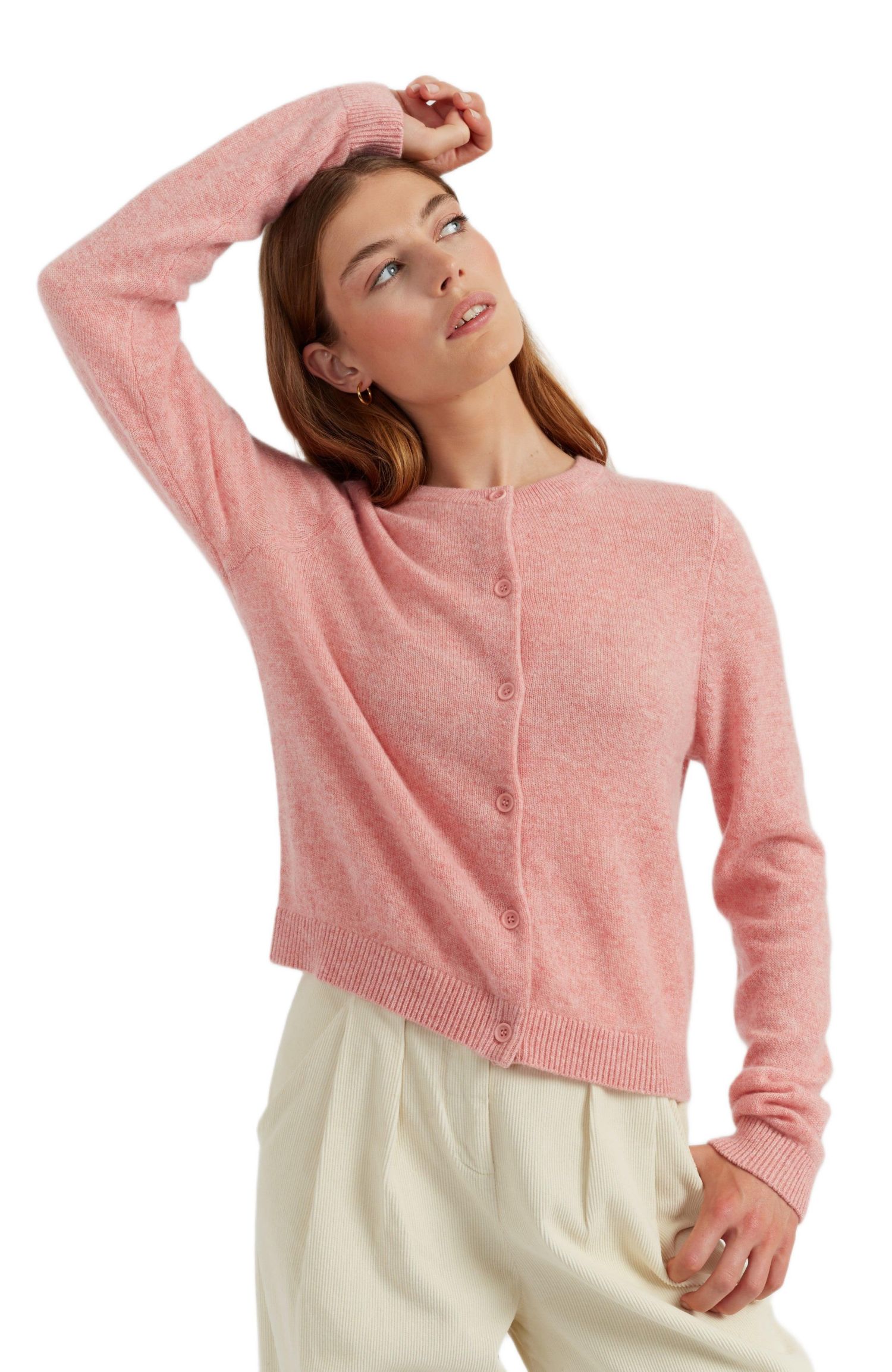 Women's Chinti and Parker Pure Cashmere Summer Cropped Cardigan