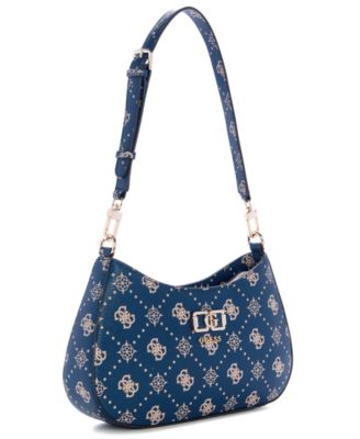 Emelie Logo Top Zip Medium Shoulder Bag