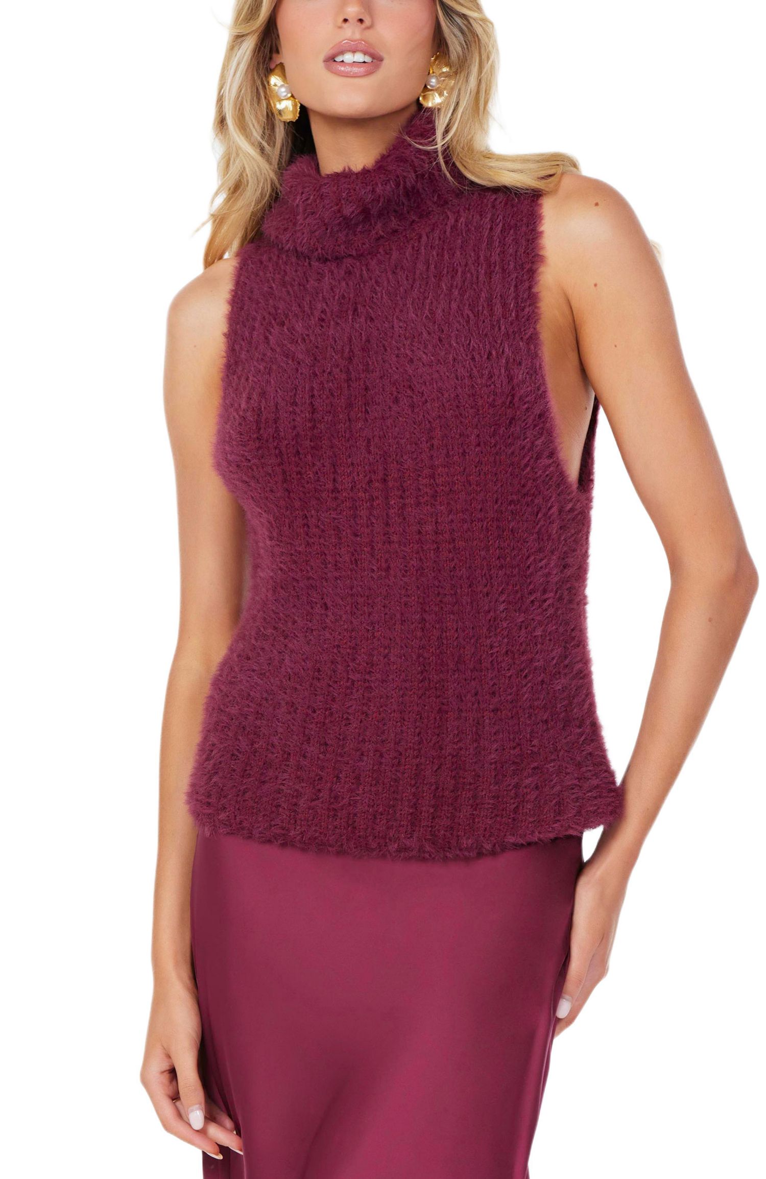 Women's BISHOP + YOUNG Colette Sleeveless Turtleneck