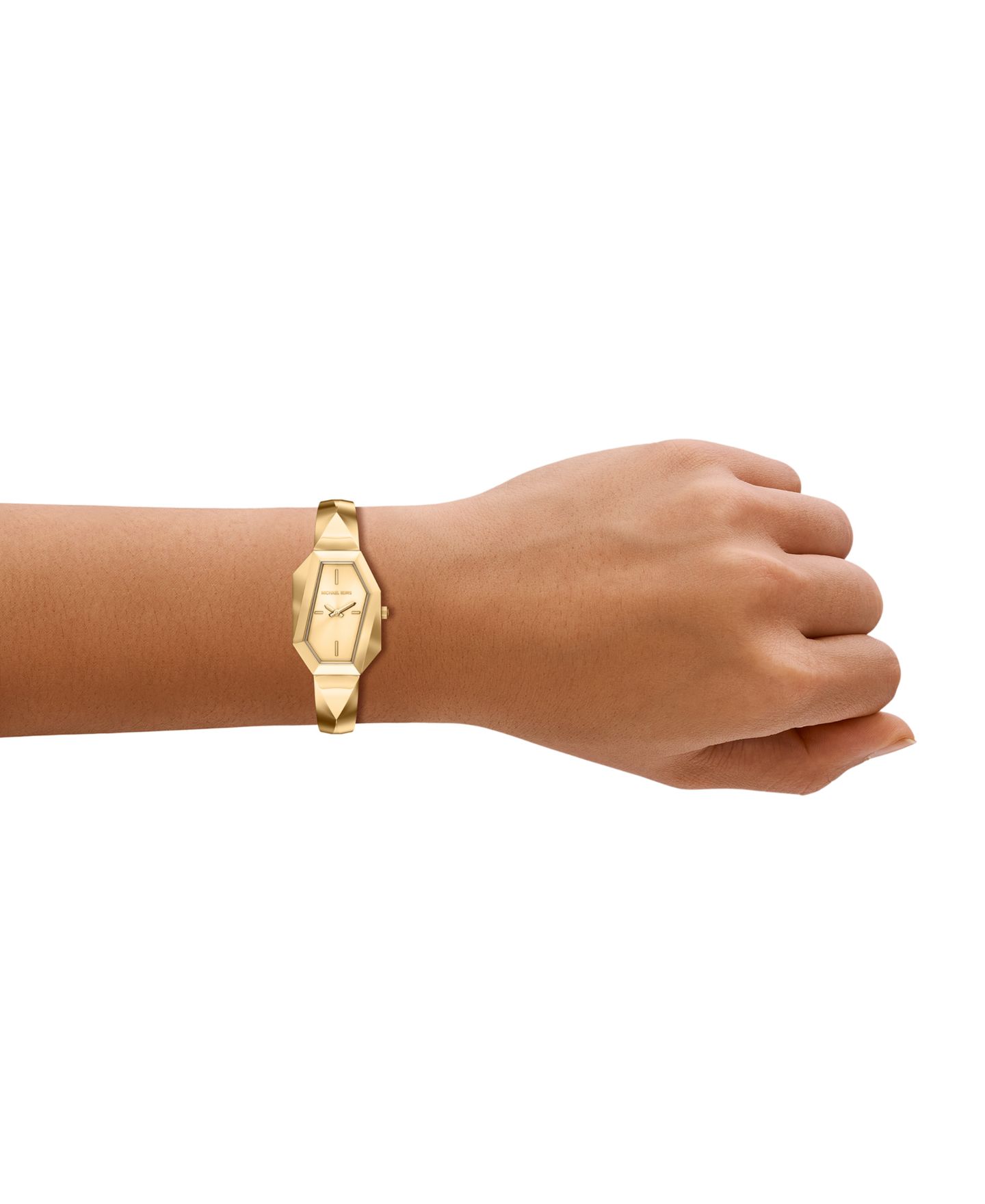 Женские часы Michael Kors Suri Two-Hand Gold-Tone Stainless Steel Watch, 25mm — фото 7