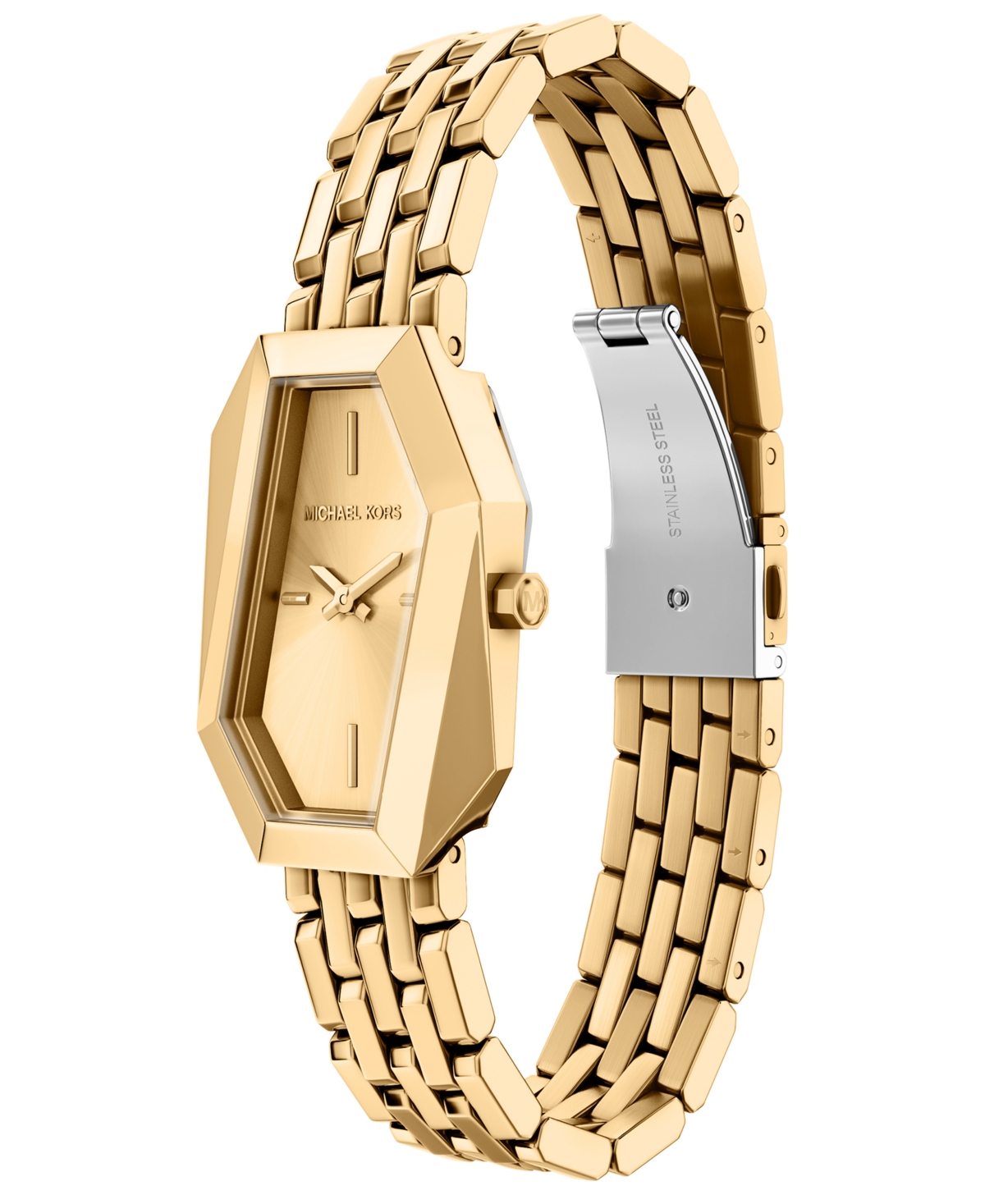 Michael Kors Women's Suri Two-Hand Gold-Tone Stainless Steel Watch, 25mm