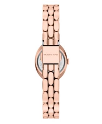 Women's Maude Three-Hand Rose Gold-Tone Stainless Steel Watch and Bracelet Set, 21MM