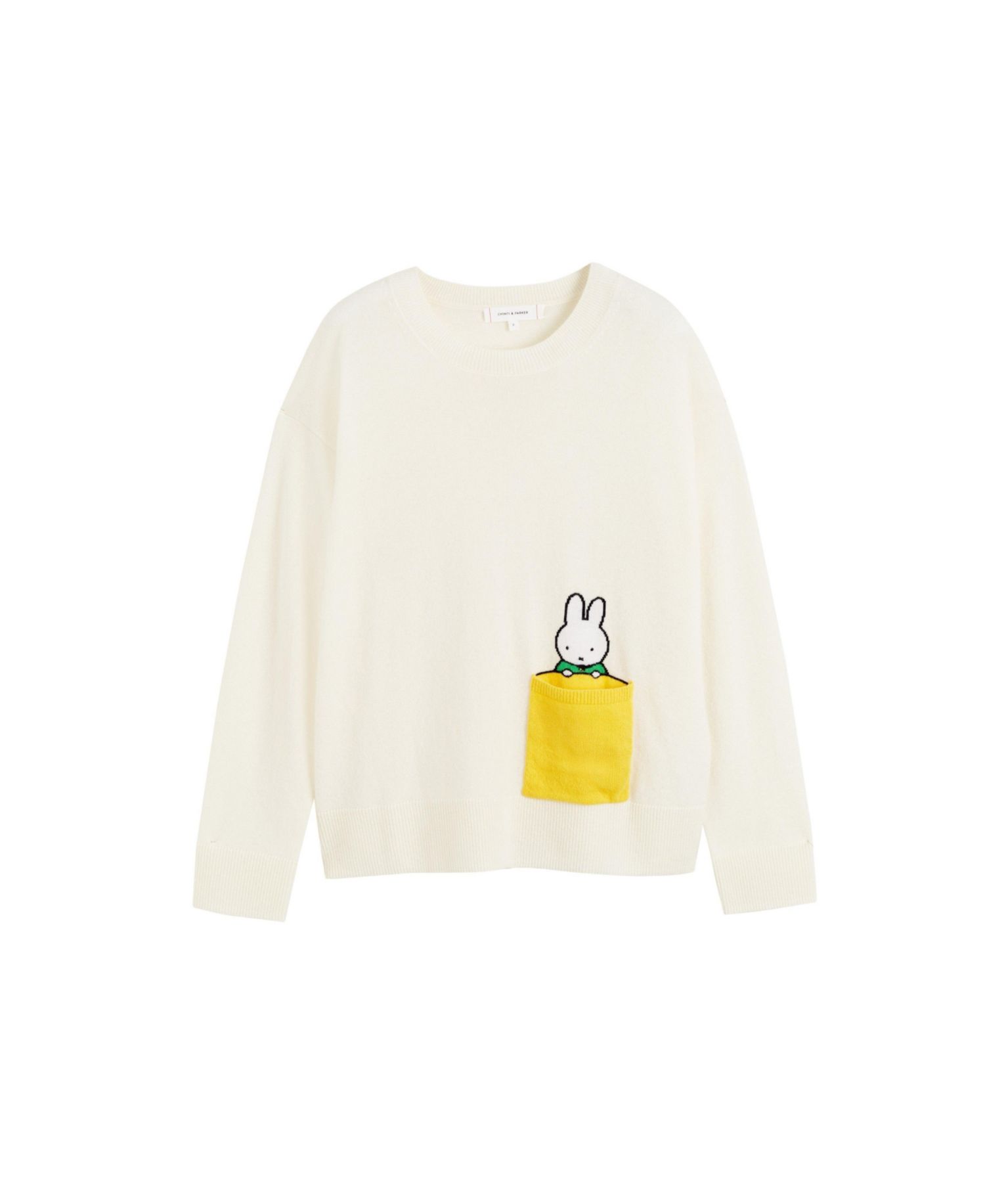 Women's Chinti and Parker Miffy Peek-Pocket Sweater