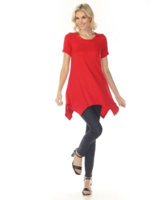Women’s Short Sleeve Swing Tunic Top