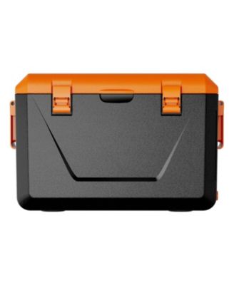 63 QT Hard Cooler, Insulated Portable Cooler with Ice Retention, Heavy-Duty Handles, Cup Holder, Lightweight Rigid Design