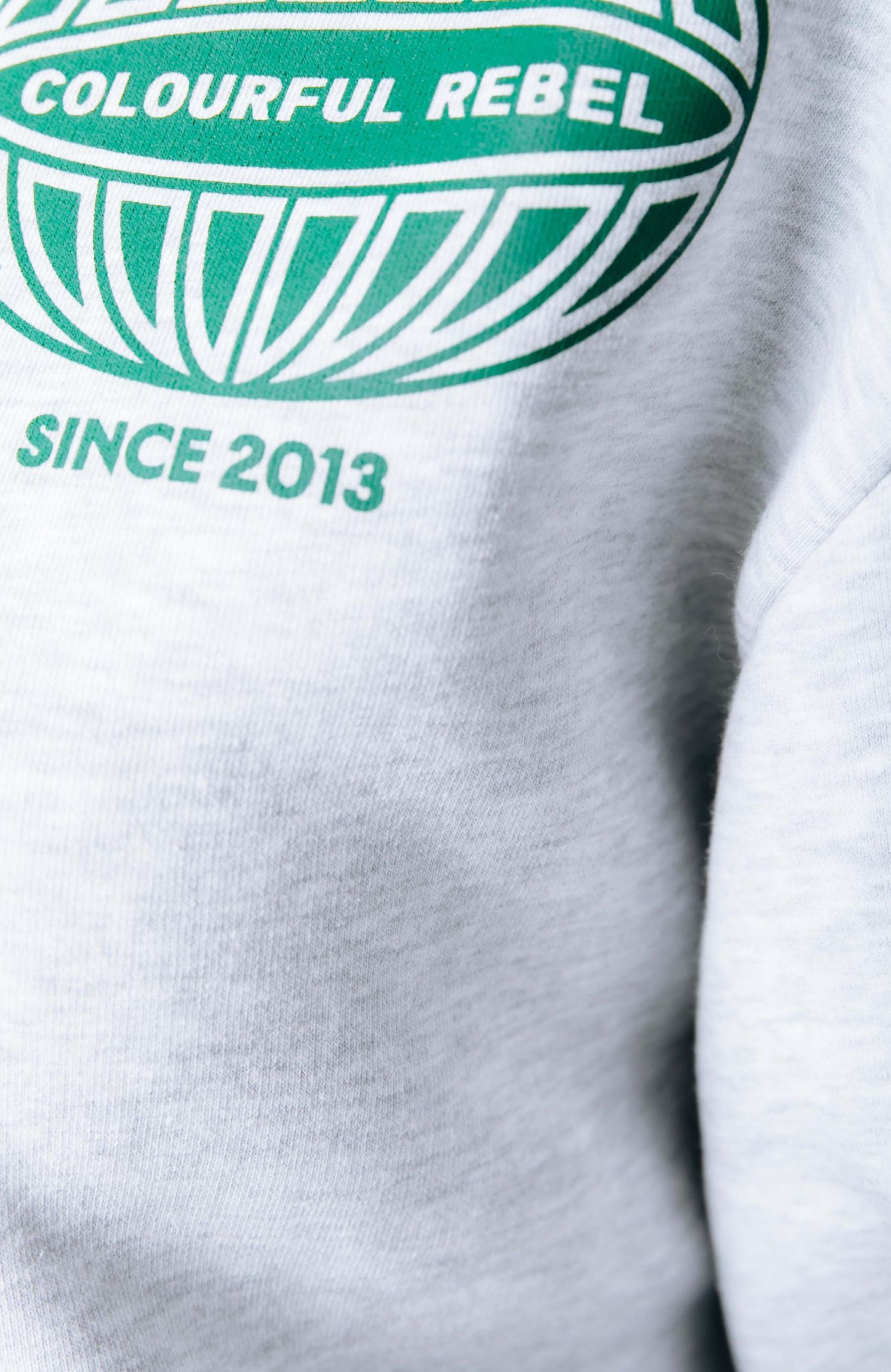 Women's Racer Logo Dropped Shoulder Sweat