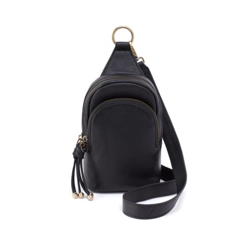 Женская сумка HOBO Cass small sling, цвет: Чёрный