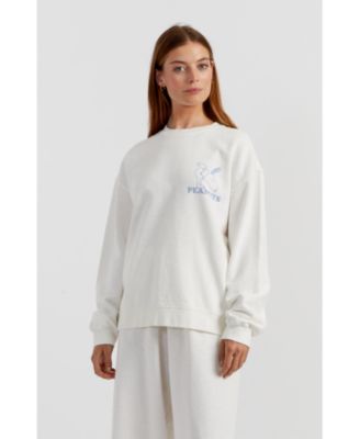 Women's Peanuts Athletics Graphic Cotton Sweatshirt