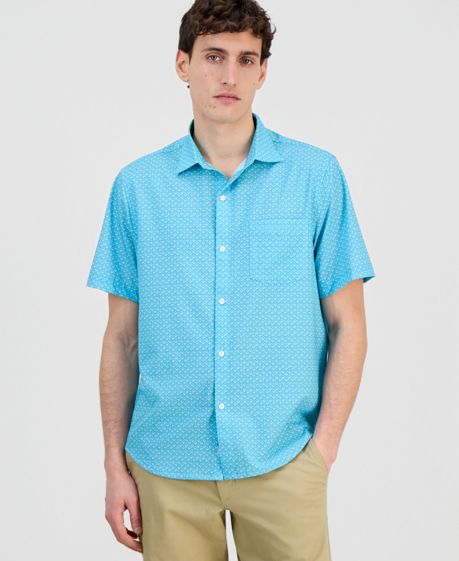 Men's Bahama Coast Teeny Martini Short-Sleeve Shirt
