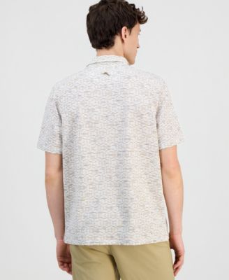 Men's Costa Wave Mosaic Polo Shirt