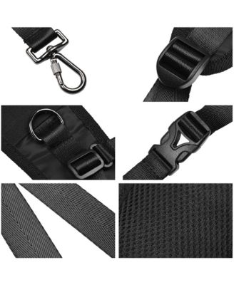 Guitar Case Backpack Strap Padded Shoulder Strap with Adjustable Sternum Strap