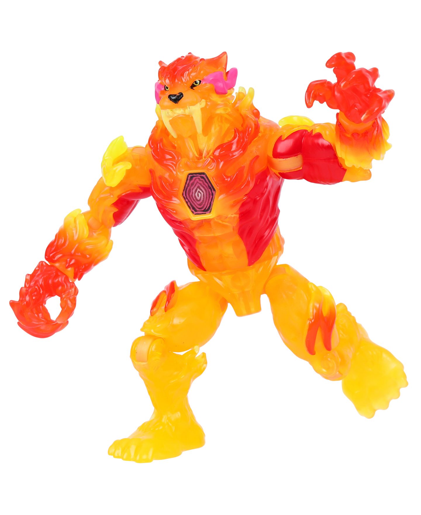 Детская фигурка Mr Beast Lab Mutators Mutation Chamber Flame Panther Action Figure — фото 2