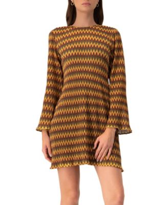 Women's Short Knit Dress with Headband
