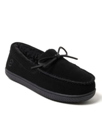 Men's Douglas Genuine Suede Moccasin House Shoe Slipper