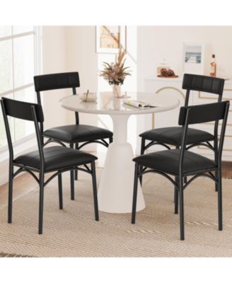 Kitchen Table Dining Chairs Set of 2 Upholstered Dining Chairs for Dining Room, Home Office, Living Room