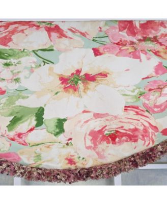 Angeline Cornice 100% Cotton Rod Pocket Lined  Window Valance 50" x 17"