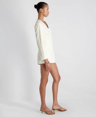 Women's Halsey Twill Tailored Mini Shorts