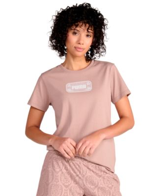 Women's Lace Graphic Crewneck T-Shirt