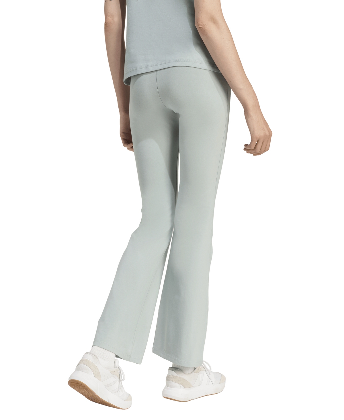 adidas Women's Essentials Small Logo Flared Leggings