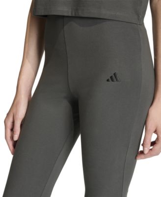 Women's Essentials Small Logo Flared Leggings