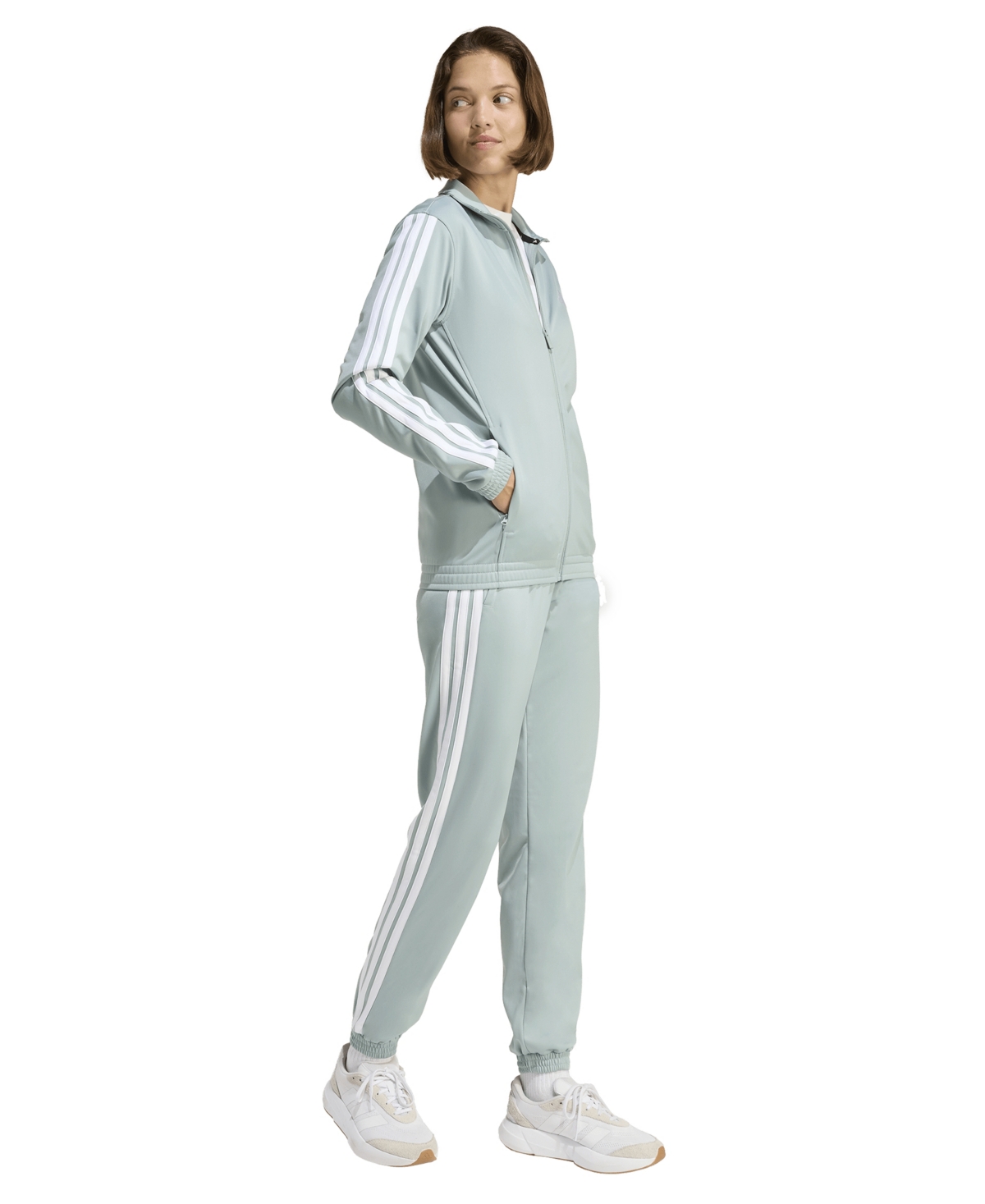adidas Women's Tricot 3-Stripes Sportswear Track Pants