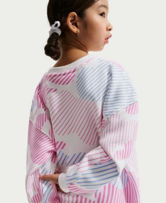 Girls' 7-16 Sportswear Club Boxy Crewneck Sweatshirt