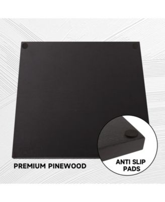 4-Player Wooden Shut The Box Game Set. 10-Numbers Pub Dice Board Game with 8 Dice. 4-Way Shut The Box Set