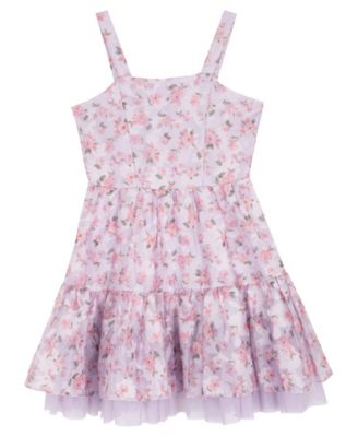 Girls' 7-16 Floral Print Dress