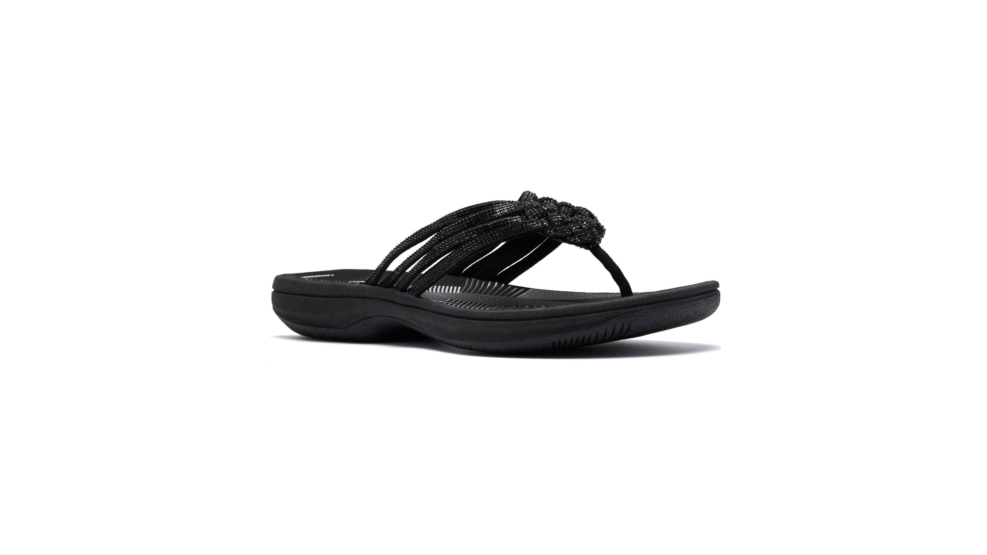 Clarks Women's Breeze Gem Flip Flop Flats