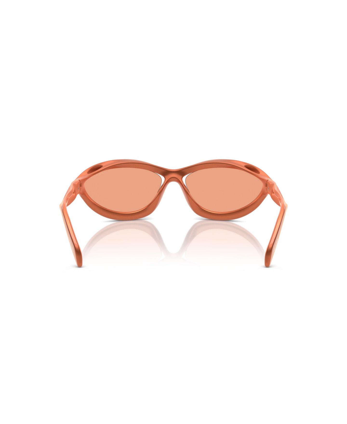 Женские солнцезащитные очки Prada Cat Eye, PR A23S, цвет: Оранжевый — фото 4
