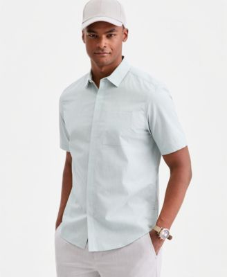 Men's Cotton Luke Short-Sleeve Pocket Shirt