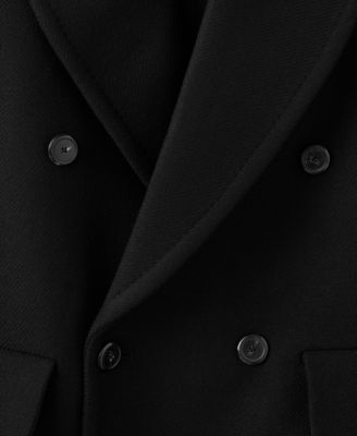 Women's Double-Breasted Wool Coat