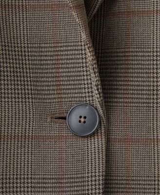 Women's Check Suit Blazer
